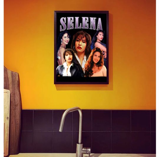 Selena Quintanilla Vintage Poster