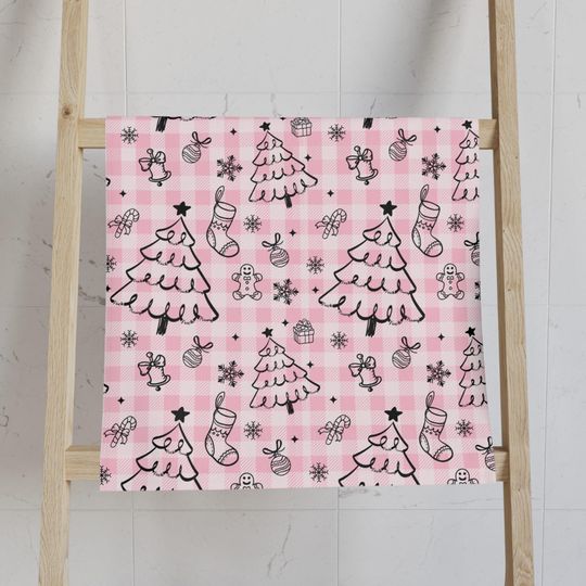 Xmas Light Hand Towel, Christmas Tree Lights Kitchen Towel, Tea Towel,Bathroom Towel Set