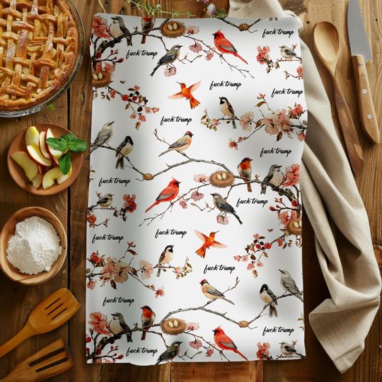 Hand Towel, Chinoiserie French Kitchen Towel, Bathroom Towel Set