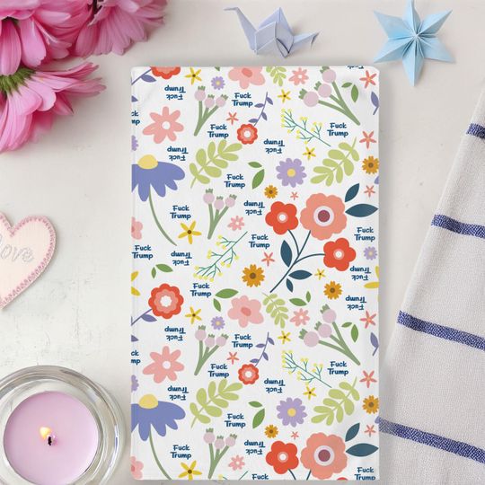 Hand Towel, Floral Kitchen Towel, Bathroom Towel Set