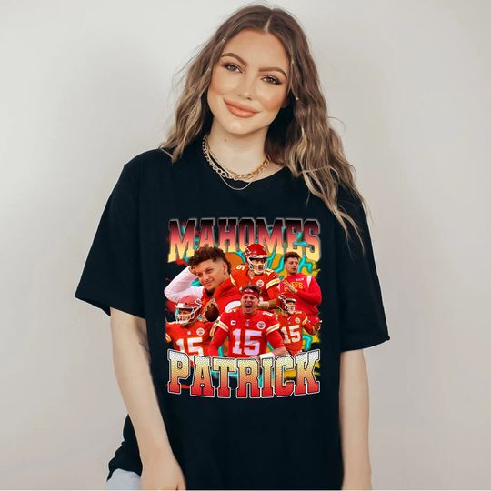 Patrick Mahomes Vintage 90s Shirt, Patrick Mahomes Bootleg Retro T-Shirt