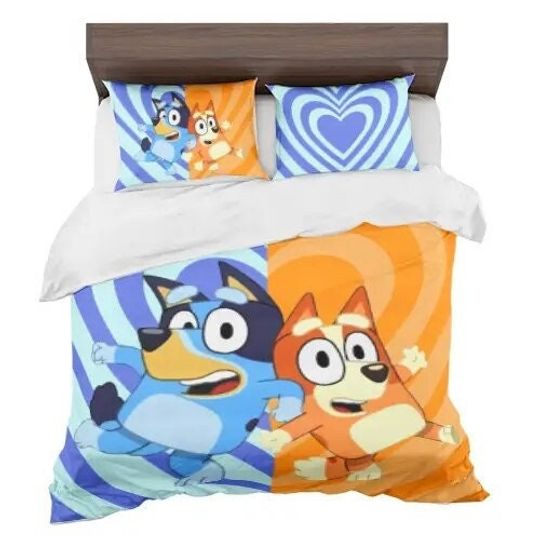 BlueyDad Duvet Three-Piece Bedding Sets, Home Decor Gift