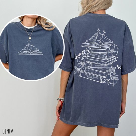 ACOTAR comfort colors Shirt , ACOTAR merch, Crescent