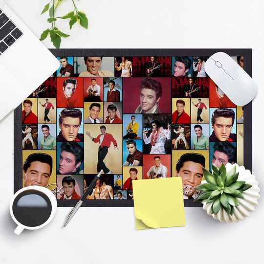 Elvis Presley Colour Montage Door Mat