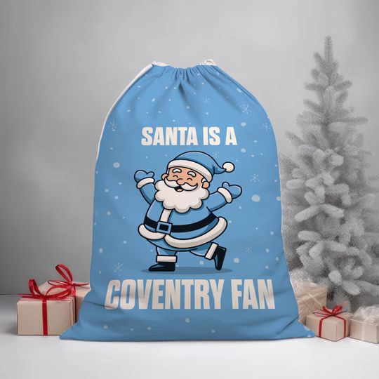 Santa is a Coventry Fan - Santa Sack