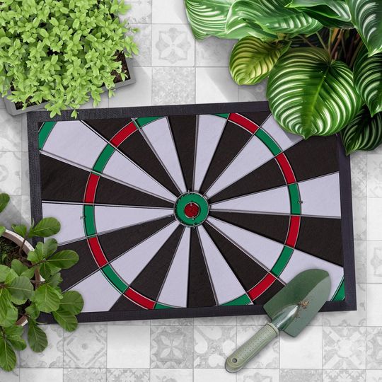 Dart Board Doormat