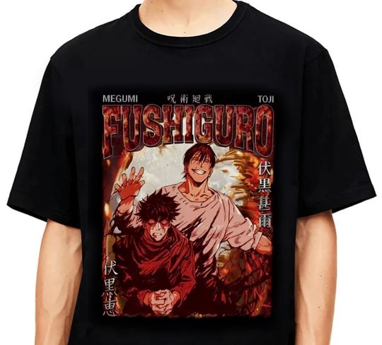 Vintage Megumii Shirt, Toji Fushiguro T-Shirt