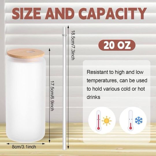 Have the Day You Deserve Frosted Tumblers