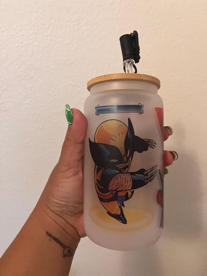 Deadpool and Wolverine Frosted Tumblers