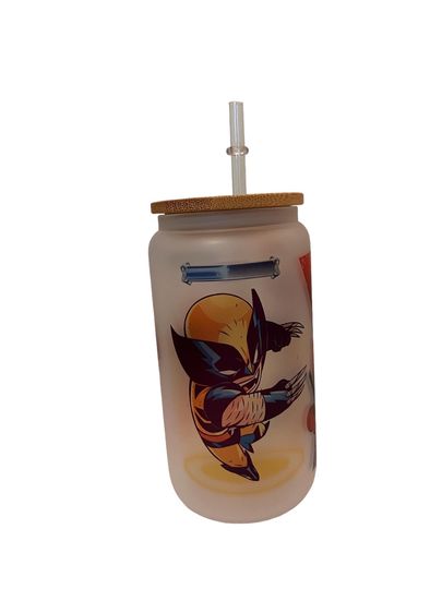 Deadpool and Wolverine Frosted Tumblers