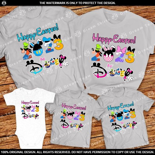 Disney Easter character t-shirts 2023 Disney Easter character shirts for adults 2023 Disney Easter character shirts