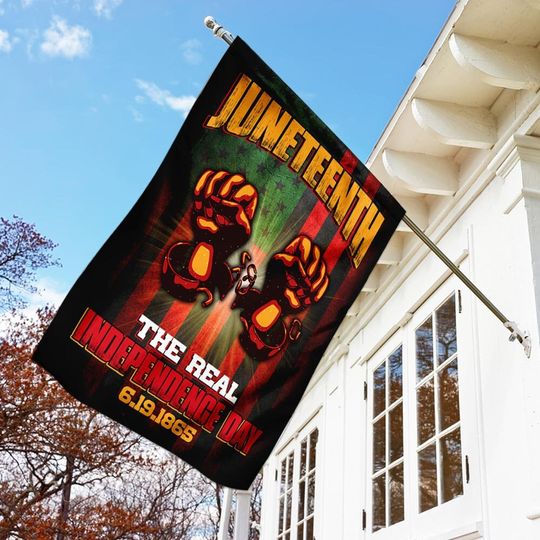 Juneteenth Flag, Juneteenth Gifts, Juneteenth The Real Independence Day Flag