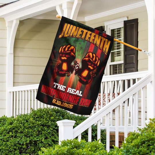 Juneteenth Flag, Juneteenth Gifts, Juneteenth The Real Independence Day Flag