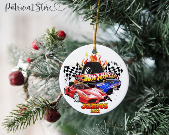 Hot Wheels Ornaments, Custom Hot Wheel Ornaments