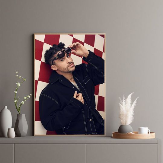 Bad Bunny Poster, Bad Bunny Magazine Photo