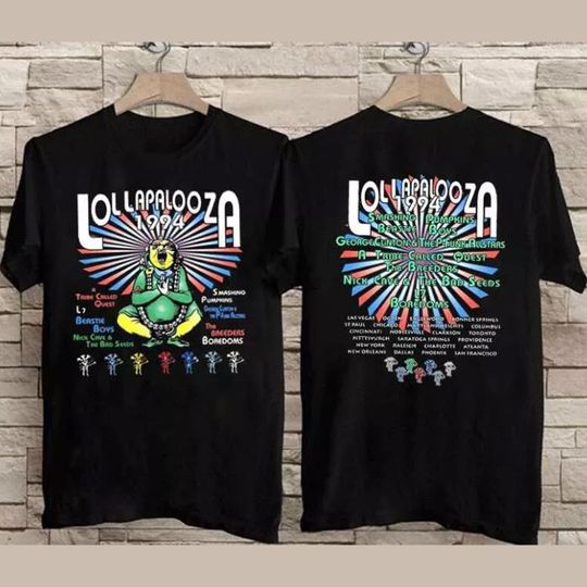Lollapalooza 1994 Music Festival T-Shirt, Lollapalooza 1994 Shirt
