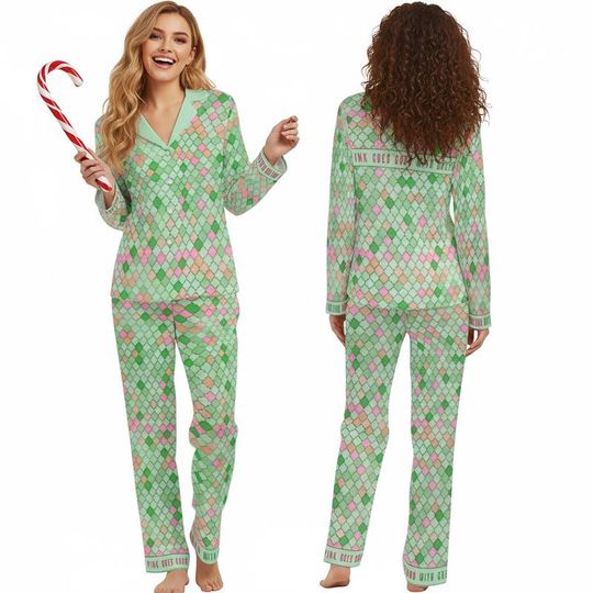 Disneyland Wicked Pajamas Set Wicked Movie Pajamas Set  Glinda and Elphaba Pjs Wicked Changed For Good Pajamas