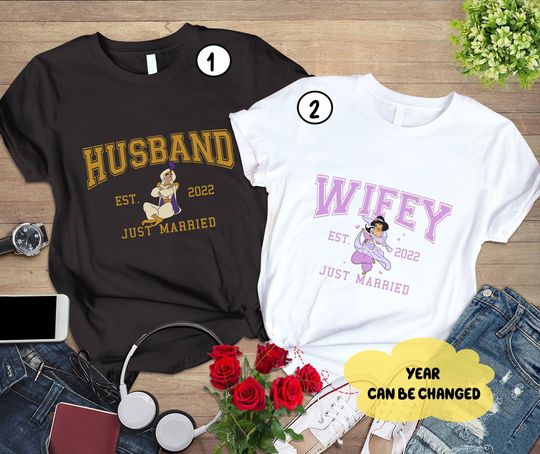 Custom Disney Aladdin And Jasmine Couple Shirts,Disney Princess Jasmine Shirt