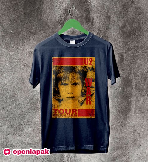U2 W.a.r Poster 80s T-Shirt