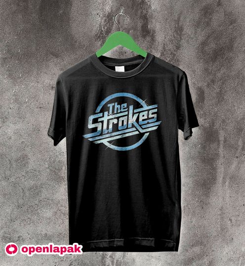 The Strokes Vintage Look T-Shirt, The Strokes Shirt, Classic Rock Shirt