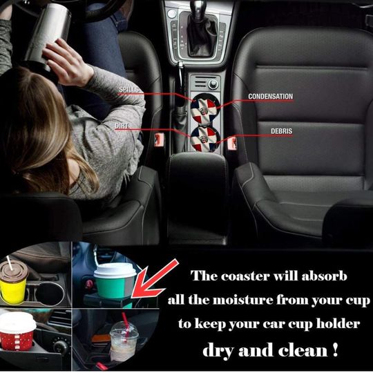 Dominican Republic Car Coaster