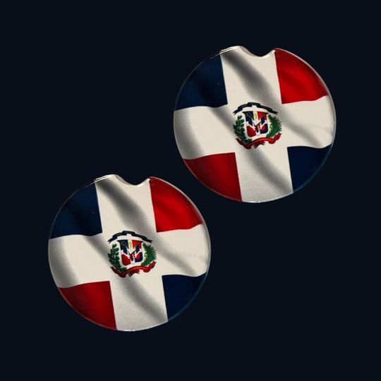 Dominican Republic Car Coaster