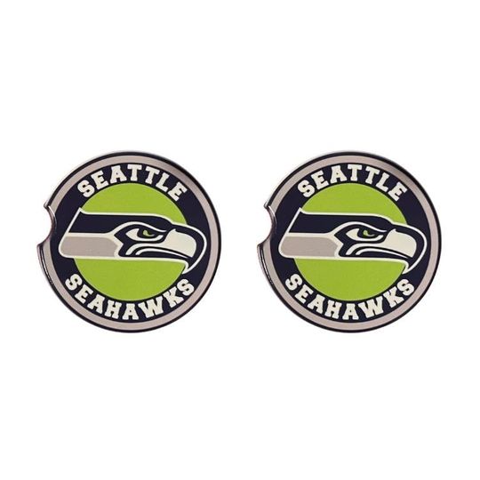 Seahawks Ceramic Car Coasters