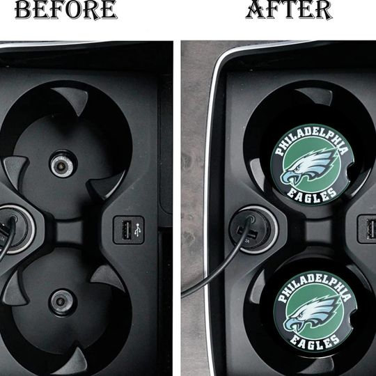 Philadelphia Eagles Ceramic Car Coasters