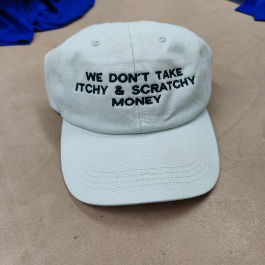 No Itchy & Scratchy Money cap