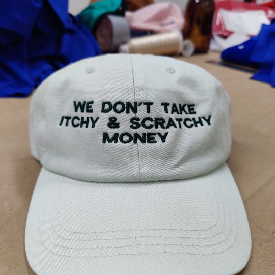 No Itchy & Scratchy Money cap