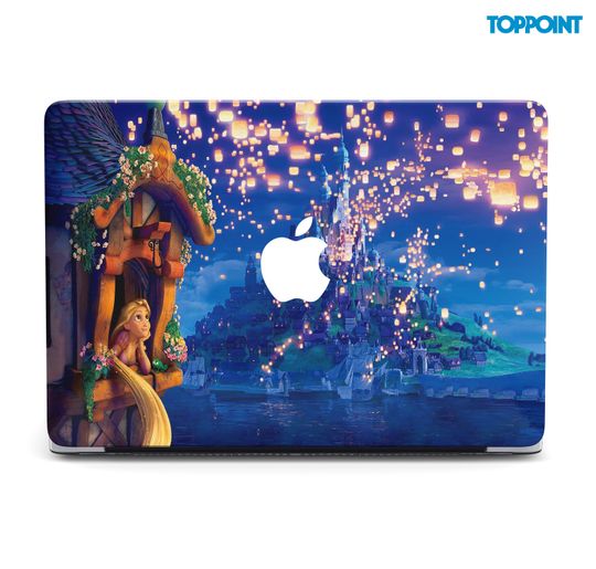 Disney Mac M1 Max 16 Rapunzel Mac Laptop Skin