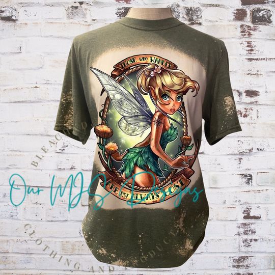 Tinker Bell - Inspired- Those who wander are not always lost 3D Shirt