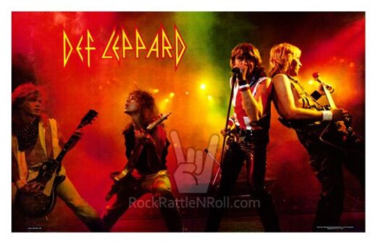 DEF LEPPARD 1983 Classic Poster