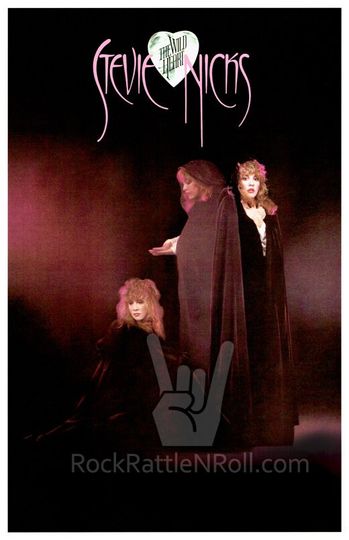 STEVIE NICKS 1983 Wild Heart LP Promo Poster