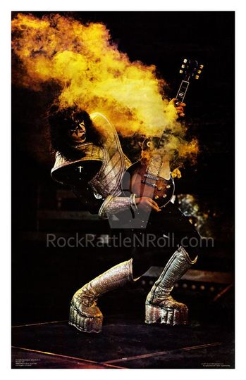 KISS 1977 Classic Ace Frehley Poster