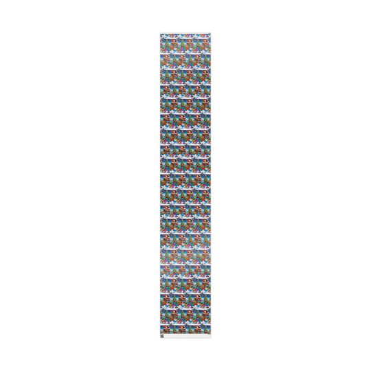 Christmas Smurf Kids Wrapping Paper: Festive Holiday Packaging