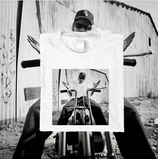 Eazy E motorbike| Music, Rapper, Hip-hop, NWA, 90's, Hip Hop T-shirt