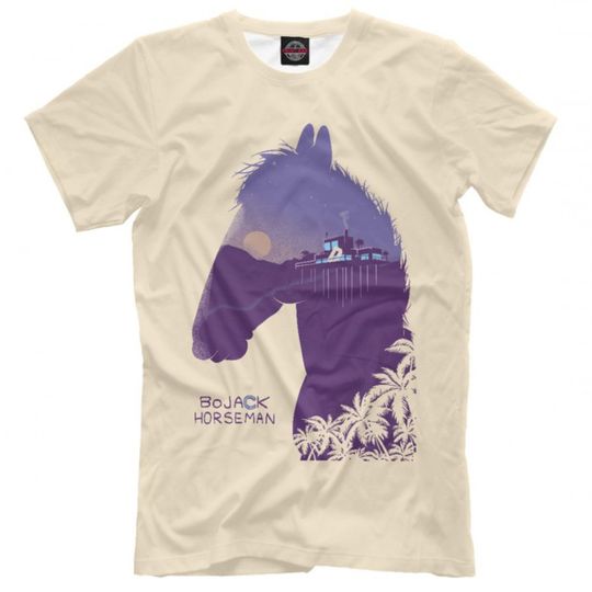 BoJack Horseman T-Shirt, High Quality  Tee