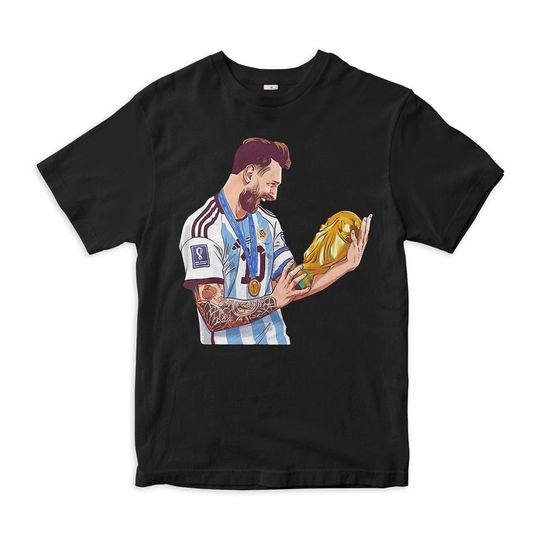 Lionel Messi World Cup Champion T-Shirt
