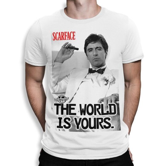 Scarface The World Is Yours T-Shirt, Al Pacino Shirt