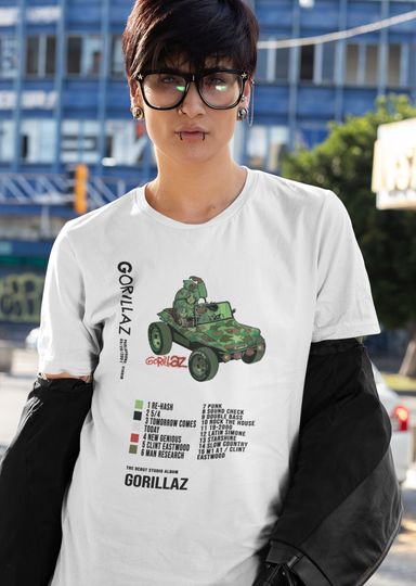 Gorillaz - Gorillaz Album  T-Shirt