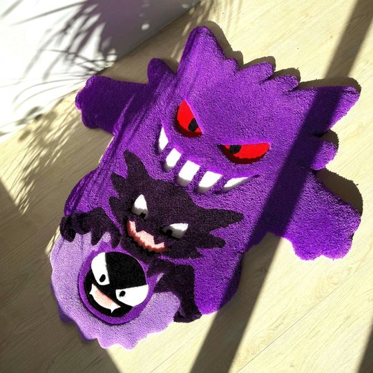 3D Cartoon Character Rug