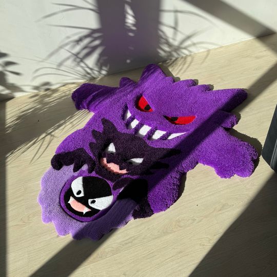 3D Cartoon Character Rug