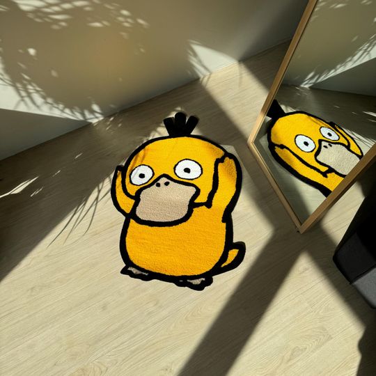 Custom Tufted Cartoon Rug: Anime Gamer Decor