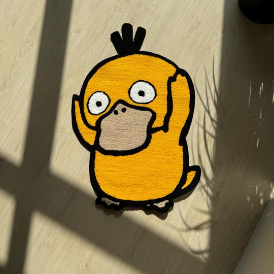 Custom Tufted Cartoon Rug: Anime Gamer Decor