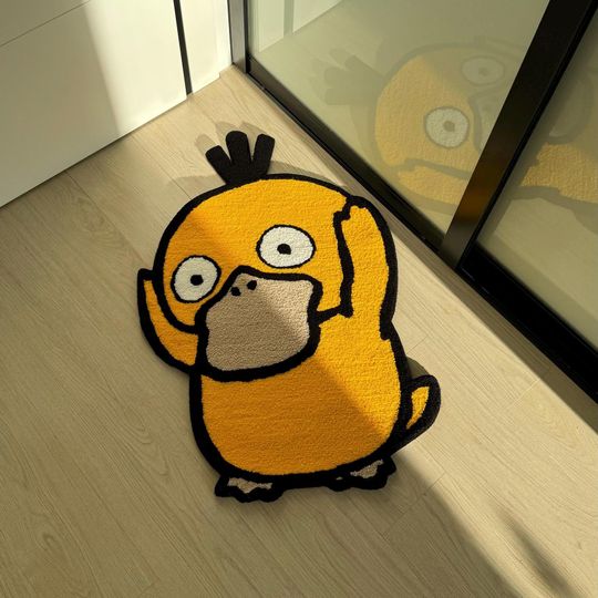Custom Tufted Cartoon Rug: Anime Gamer Decor