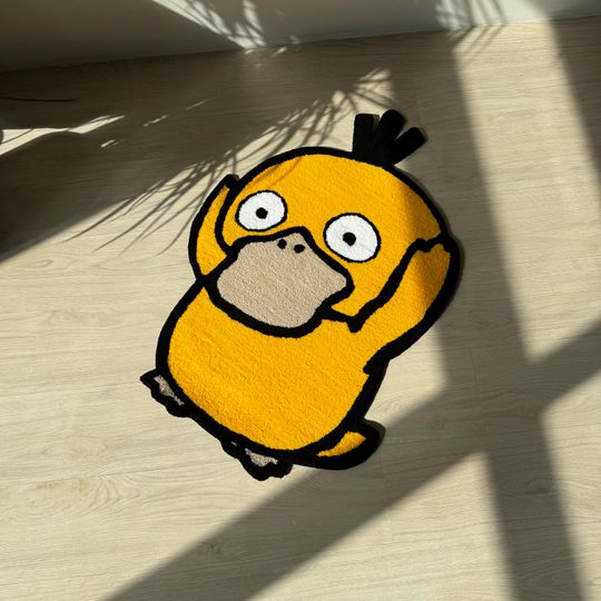 Custom Tufted Cartoon Rug: Anime Gamer Decor