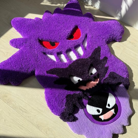 3D Cartoon Character Rug