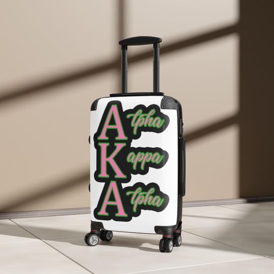 Alpha Kappa Alpha (AKA) Suitcase