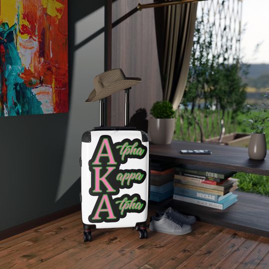 Alpha Kappa Alpha (AKA) Suitcase